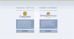 Desktop Screenshot of clinicacomunicacao.com.br